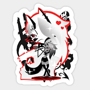 The Receptionist Loonie Sticker